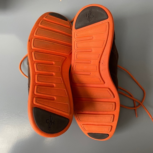 Men’s brown & orange shoes US 7 - Cole Haan